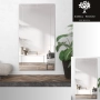 Lustro kryształowe glamour w lustrzanej ramie - PERLA OptiWhite